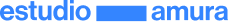 logo azul de Aura arquitectura